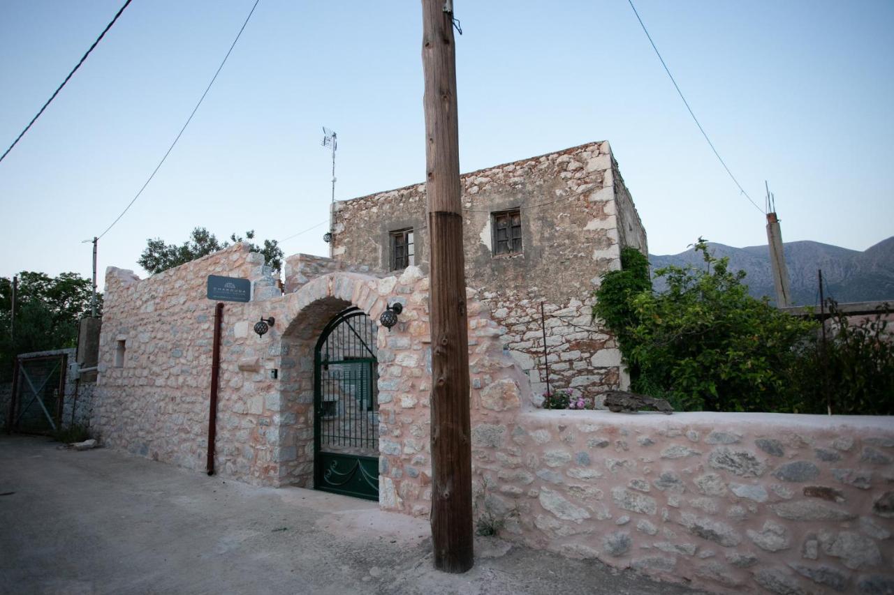 Charouda Country House Villa Pírgos Dhiroú Dış mekan fotoğraf